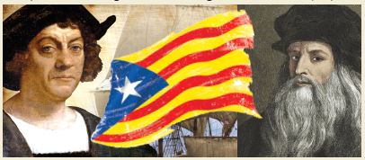 Колумбо и Да Винчи - Каталонци! Трагикомчино својатање великих умова